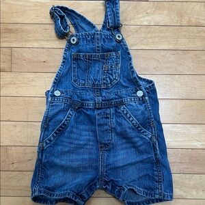 GAP Classic Blue Baby Overalls